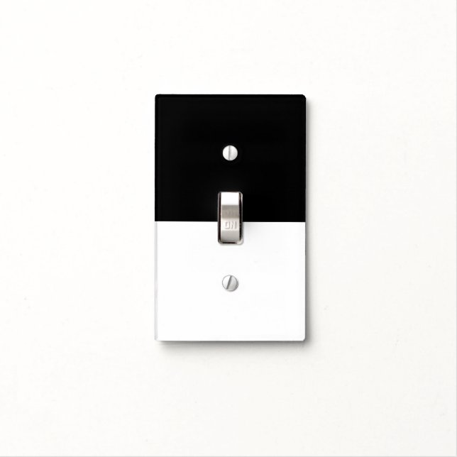 dark \ light on / off light switch cover (In Situ)