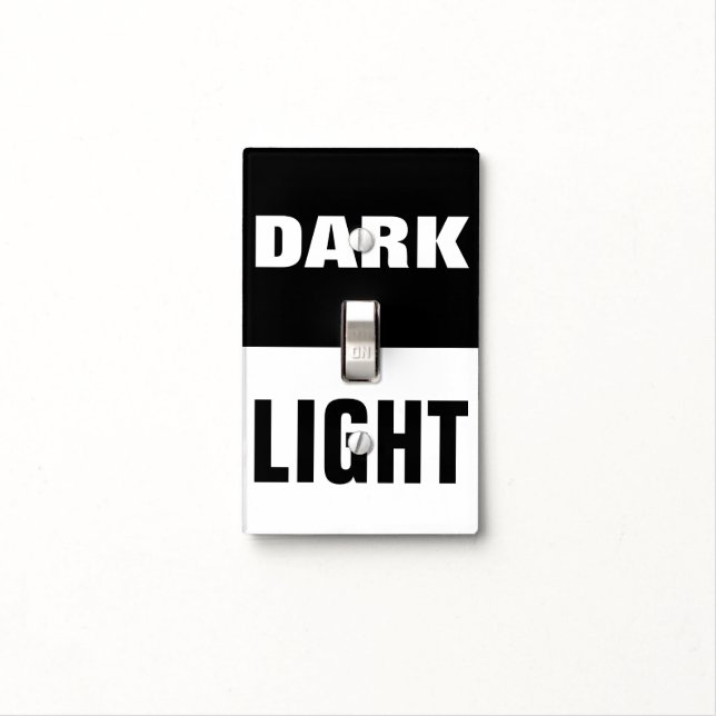 dark / light . on / off switch cover (In Situ)