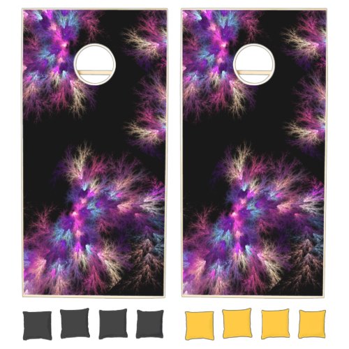 Dark Lightening Cornhole Set