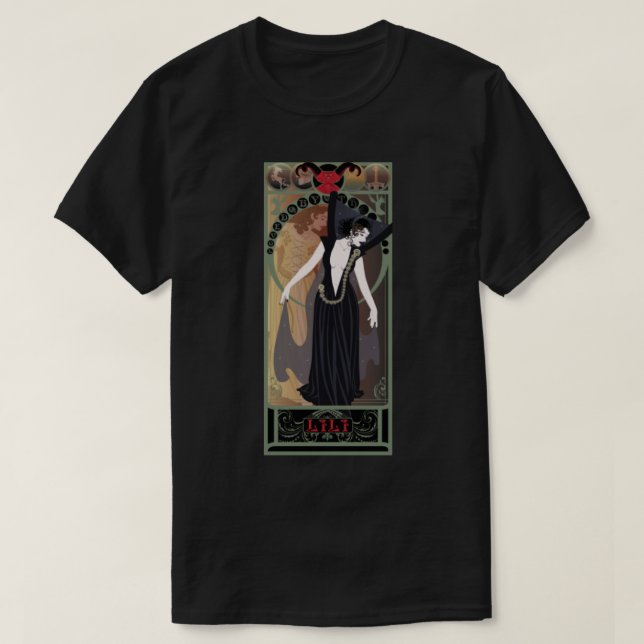 Dark Lili - art nouveau - Legend T-Shirt (Design Front)