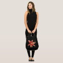 Dark Lily - Black Grocery Tote