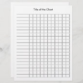 Dark line grid, graph paper letterhead (Front/Back)