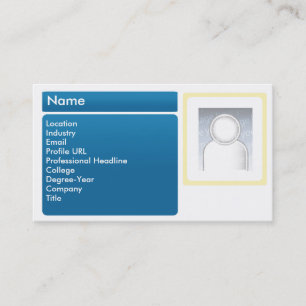 Dark LinkedIn - Business Card