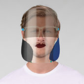 Dark Lipstick Face Shield (Insitu)