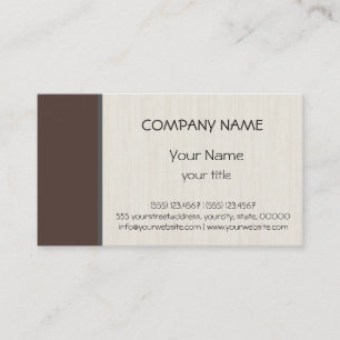 Dark liver (horses) professional elegant modern business card