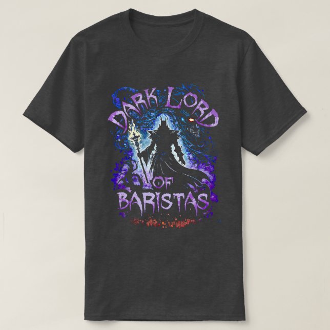 Dark Lord Baristas T-Shirt (Design Front)