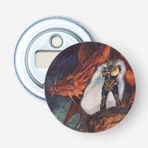 Dark Lord Dragon Bottle Opener Magnet