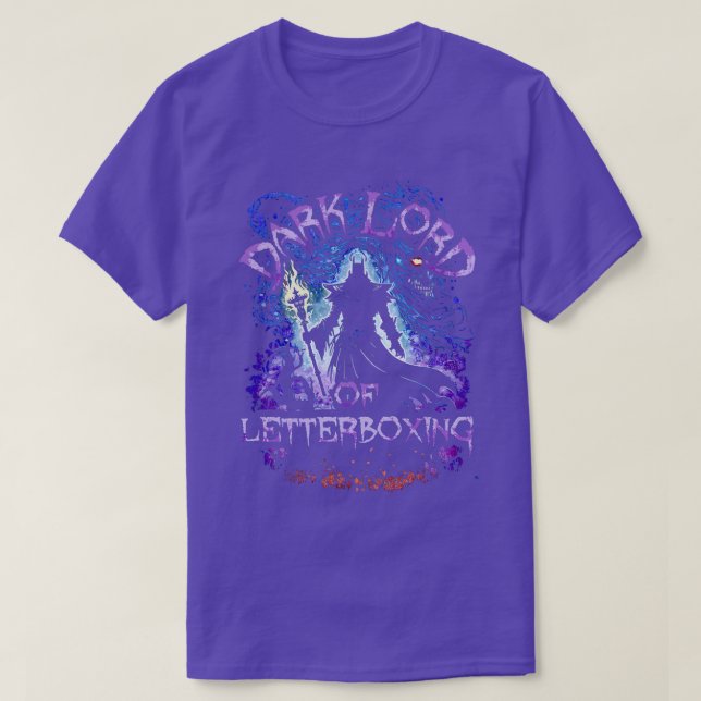 Dark Lord Of Letterboxing T-Shirt (Design Front)