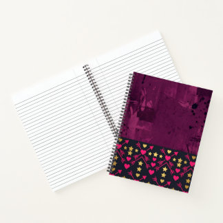 Dark Love Split Notebook