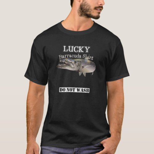 Dark Lucky Barracuda Shirt Do Not Wash