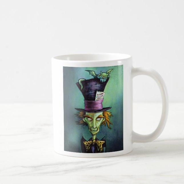 Dark Mad Hatter from Alice in Wonderland Coffee Mug (Right)