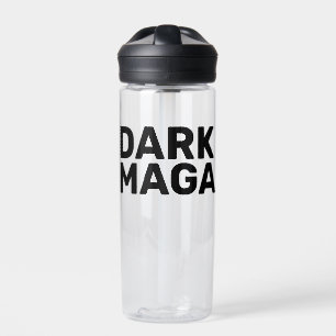 Dark Maga Funny Halloween Trump Elon 2024 Water Bottle