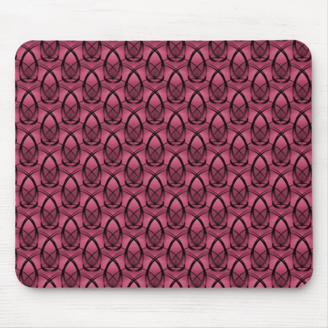 Dark Magenta Fashion Forward Mousepad (Front)