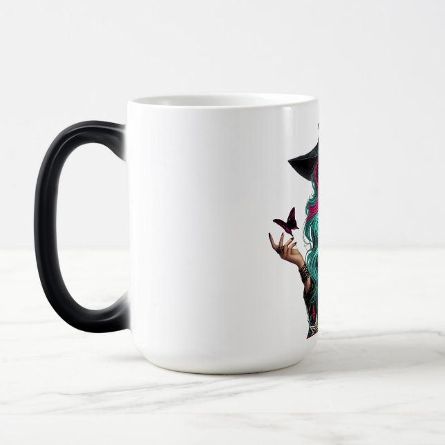 Dark Magic Witch Coffee Mug (Left)