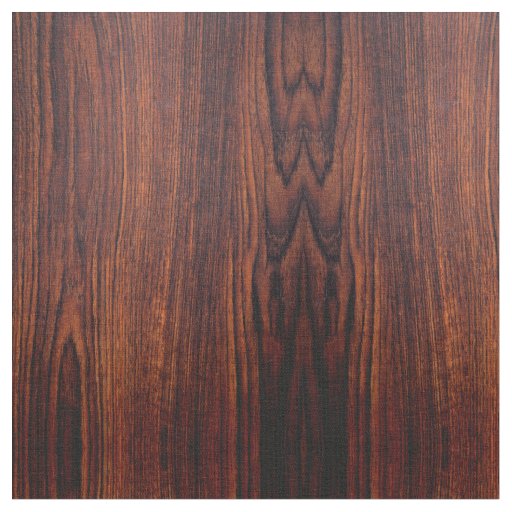 Dark Mahogany Cedar Amber Wood Grain Texture Fabric Zazzle Com