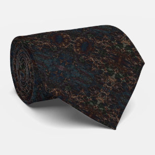 Dark Marble Neck Tie