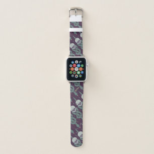 Dark Mark Geometric Icon Pattern Apple Watch Band
