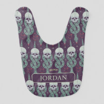 Dark Mark Geometric Icon Pattern Baby Bib