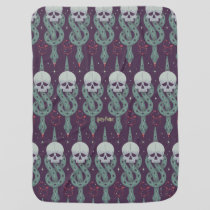 Dark Mark Geometric Icon Pattern Baby Blanket