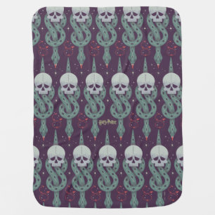 Dark Mark Geometric Icon Pattern Baby Blanket