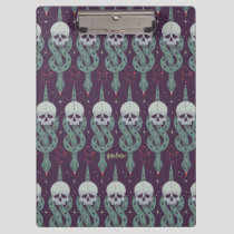 Dark Mark Geometric Icon Pattern Clipboard