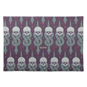 Dark Mark Geometric Icon Pattern Cloth Placemat