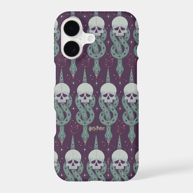 Dark Mark Geometric Icon Pattern iPhone Case (Back)