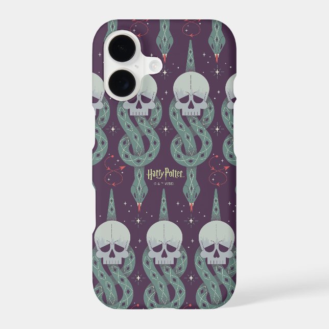 Dark Mark Geometric Icon Pattern Iphone Case (Back)