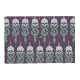 Dark Mark Geometric Icon Pattern Placemat