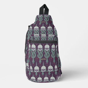 Dark Mark Geometric Icon Pattern Sling Bag