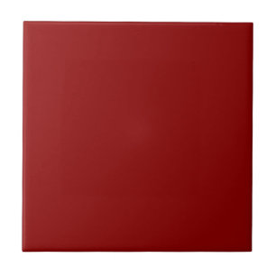 Dark Maroon Red Solid Trend Color Blank Background Ceramic Tile
