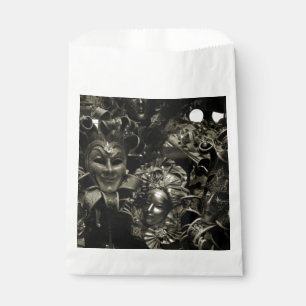 Dark Masquerade Masks Favor Bag