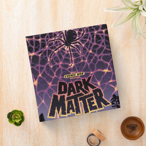 Dark Matter Poster 3 Ring Binder