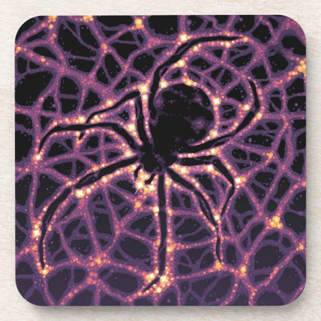 Dark Matter Poster. Beverage Coaster (Front)