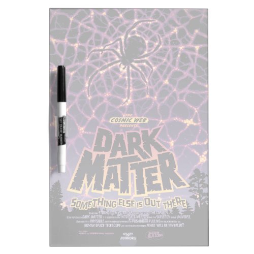 Dark Matter Poster Dry Erase Board