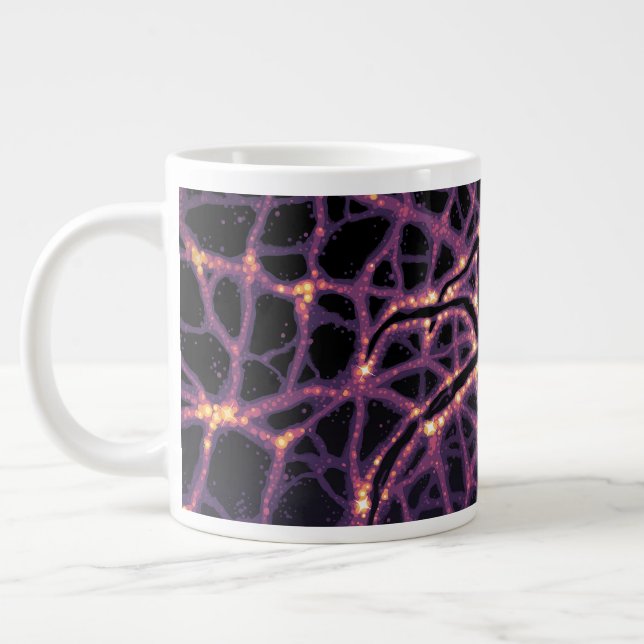 Dark Matter Poster. Giant Coffee Mug (Left)