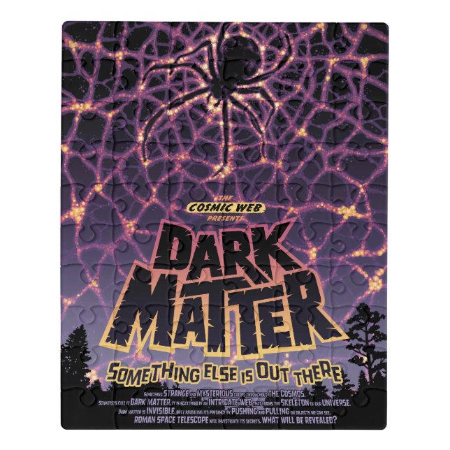 Dark Matter Poster. Jigsaw Puzzle (Puzzle Vertical)