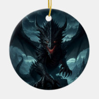 Dark, Medieval Dragon