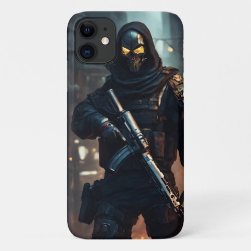 Dark mercenary iPhone 11 case