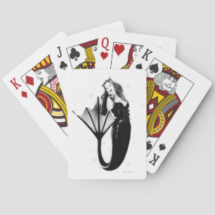Dark Mermaid Playing Cards