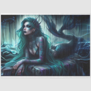 Dark Mermaid Tissue Paper