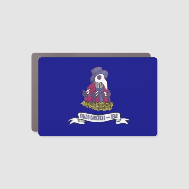 Dark Metairie Magnet (Front)