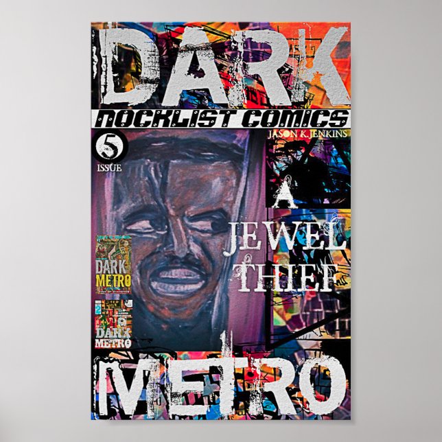 DARK METRO A JEWEL THIEF POSTER (Front)