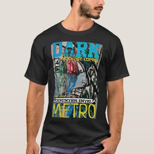 DARK METRO COUNTER INTEL T_Shirt