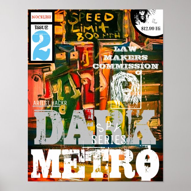 DARK METRO LAW MAKERS COMMISSION POSTER (Front)
