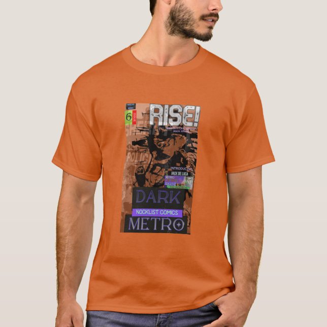 DARK METRO RISE! T-Shirt (Front)