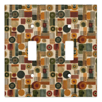 Dark Mid Century Geometric Pattern (2)