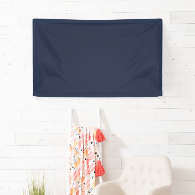 Dark Midnight Blue Banner (Insitu)