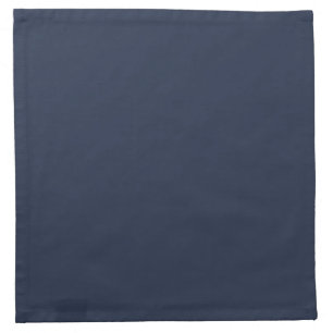 Dark Midnight Blue Cloth Napkins