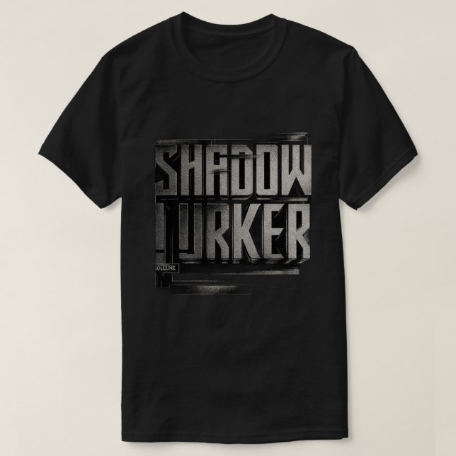 Dark Minimal Gamer Shirt (Design Front)